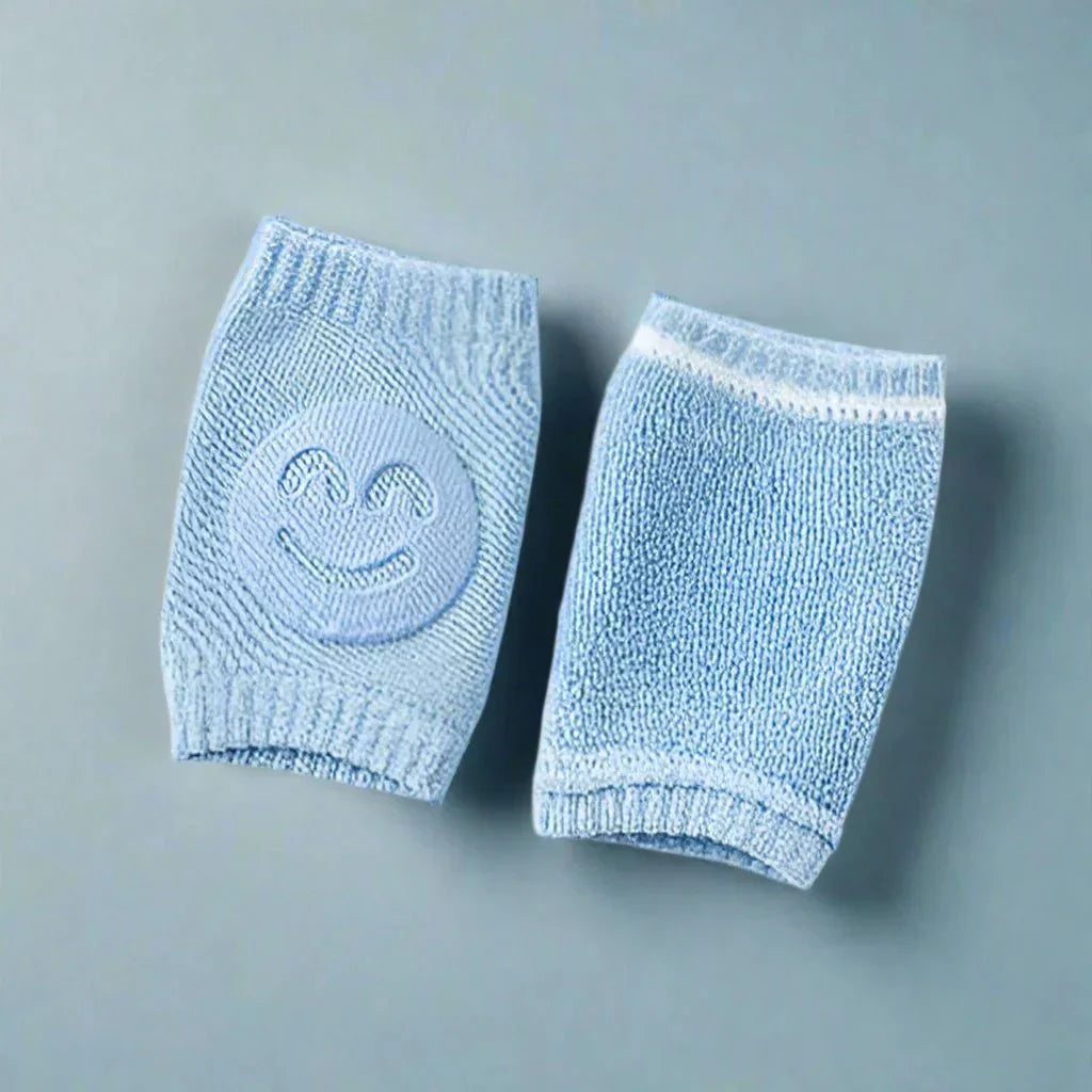 Genouillères - TotiPads™ - SmileyBleu - Éveil bébé