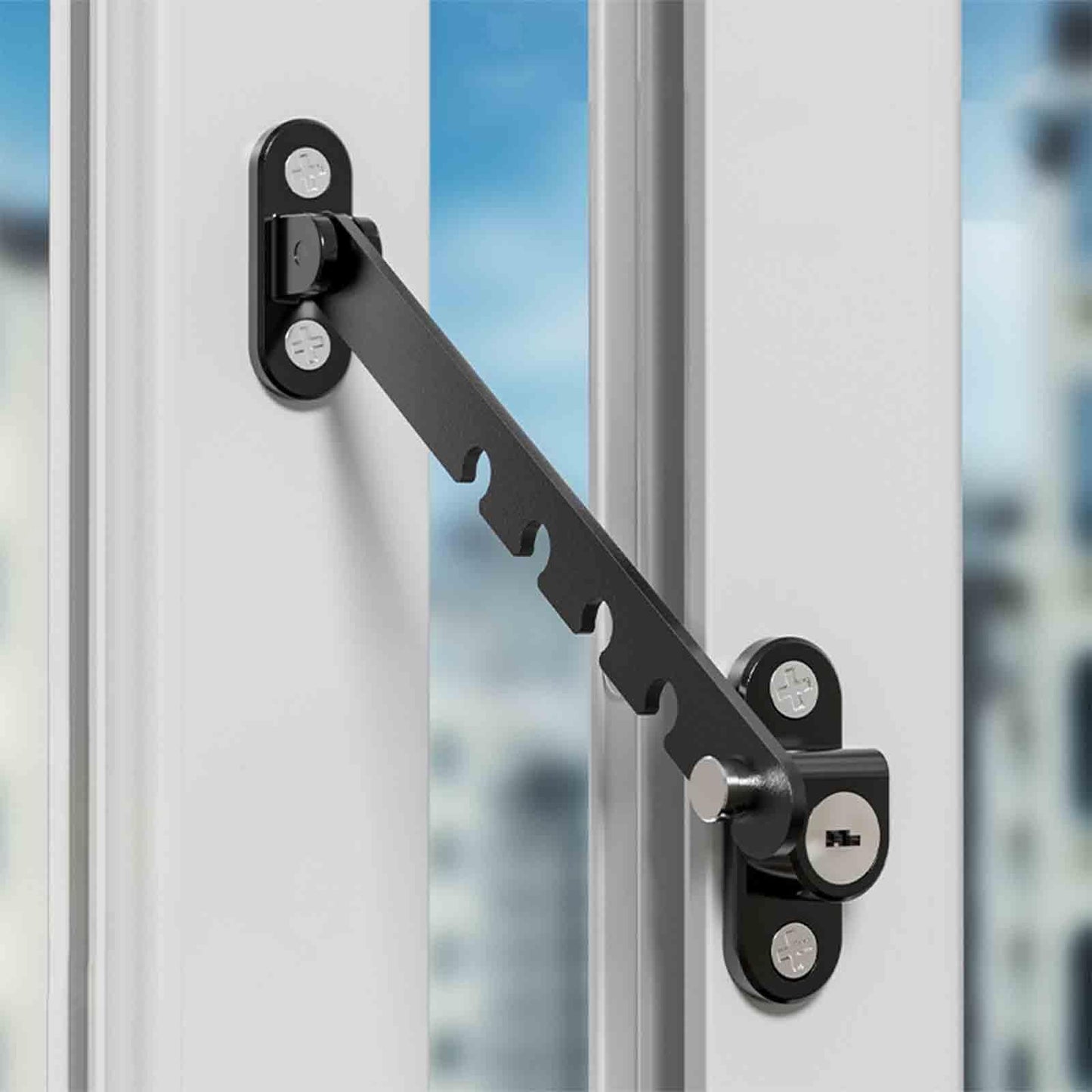 Bloque Porte - ChildSafetyLockStopper™ - Noir - Éveil bébé