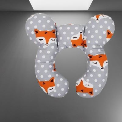 Coussin Bébé - BabyTravelPillow™ - Renard - Éveil bébé