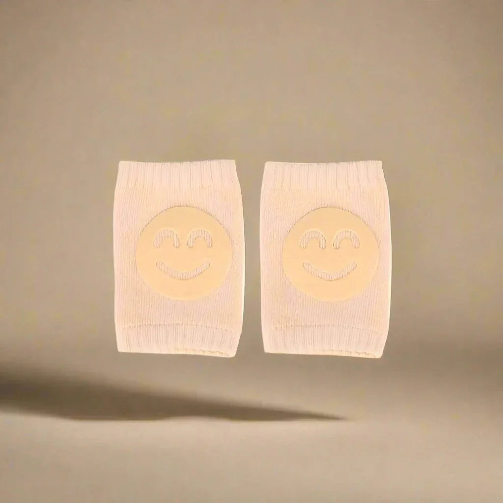 Genouillères - TotiPads™ - SmileyBeige - Éveil bébé