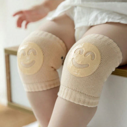 Genouillères - TotiPads™ - SmileyBeige - Éveil bébé