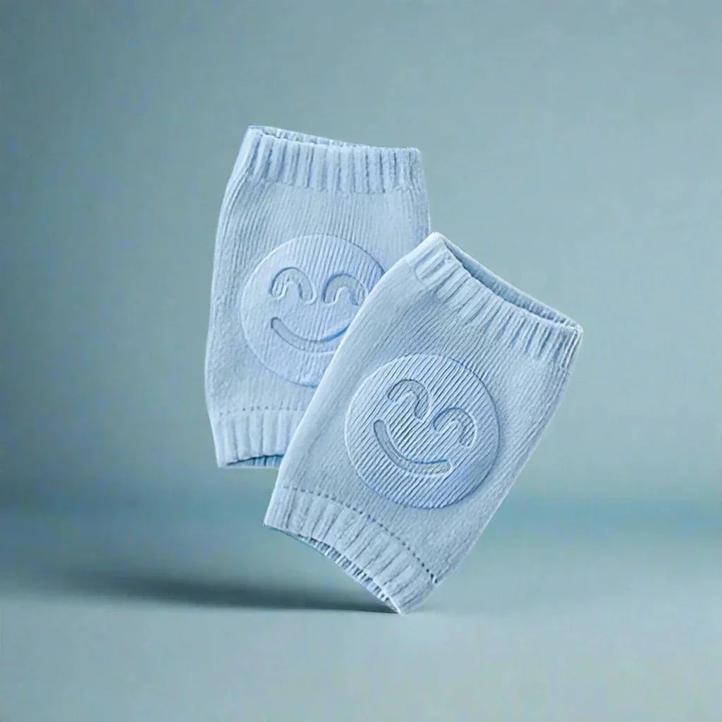 Genouillères - TotiPads™ - SmileyBleu - Éveil bébé