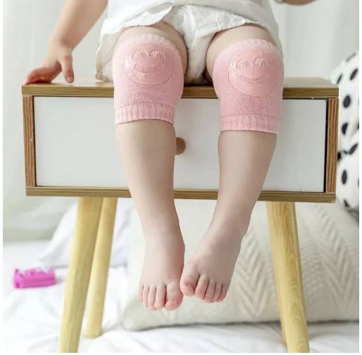 Genouillères - TotiPads™ - SmileyRose - Éveil bébé