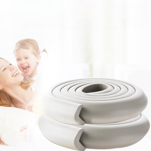 Protecteur de Coin de Table - BabySafetyCornerProtector™ - Gris Clair - Le cocon des bébés