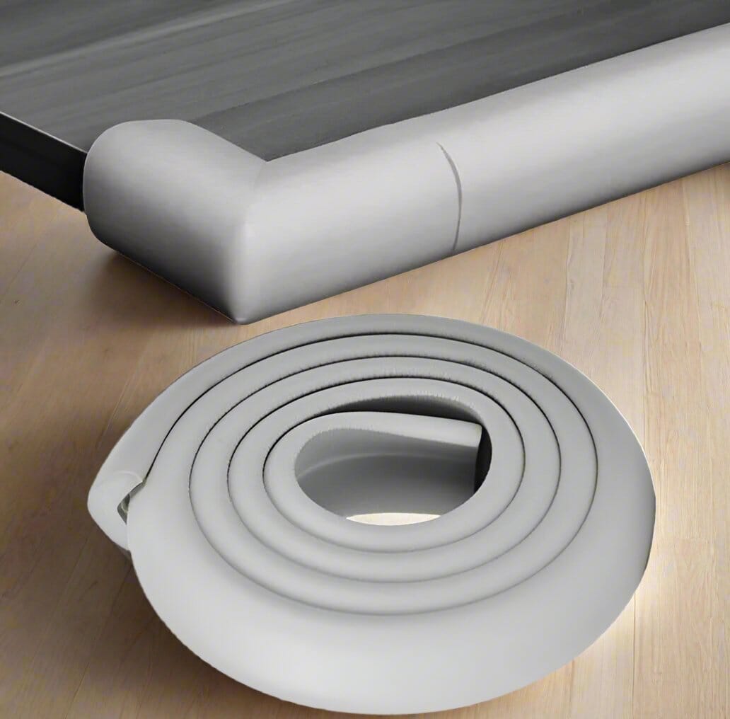 Protecteur de Coin de Table - BabySafetyCornerProtector™ - Gris Clair - Le cocon des bébés