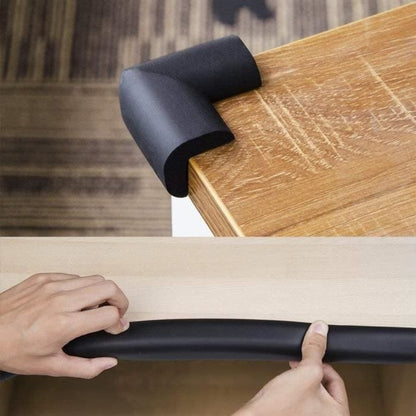 Protecteur de Coin de Table - BabySafetyCornerProtector™ - Noir - Le cocon des bébés